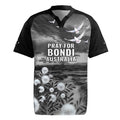 Bondi Beach Sydney Personalised Rugby Jersey Pray For Bondi Australia - Aussie Hoodie