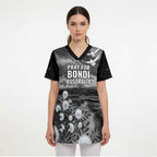 Bondi Beach Sydney Personalised Scrub Top Pray For Bondi Australia - Aussie Hoodie
