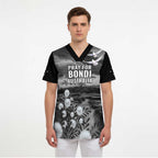 Bondi Beach Sydney Personalised Scrub Top Pray For Bondi Australia - Aussie Hoodie