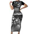 Bondi Beach Sydney Personalised Short Sleeve Bodycon Dress Pray For Bondi Australia - Aussie Hoodie