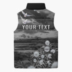 Bondi Beach Sydney Personalised Sleeveless Puffer Jacket Pray For Bondi Australia - Aussie Hoodie