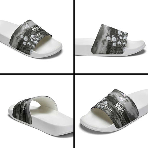 Bondi Beach Sydney Personalised Slide Sandals Pray For Bondi Australia - Aussie Hoodie