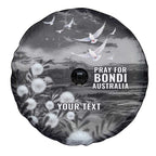 Bondi Beach Sydney Personalised Spare Tire Cover Pray For Bondi Australia - Aussie Hoodie