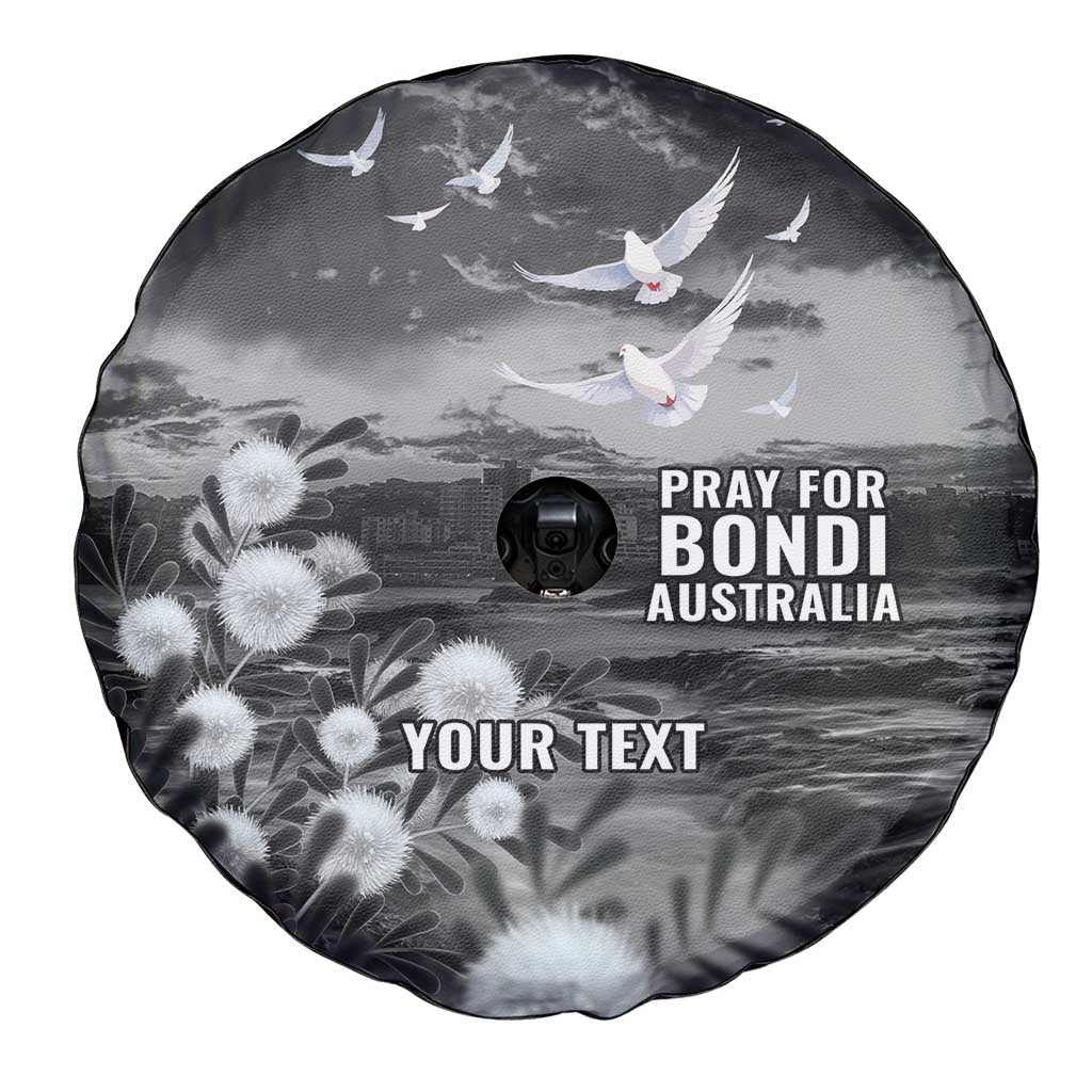 Bondi Beach Sydney Personalised Spare Tire Cover Pray For Bondi Australia - Aussie Hoodie