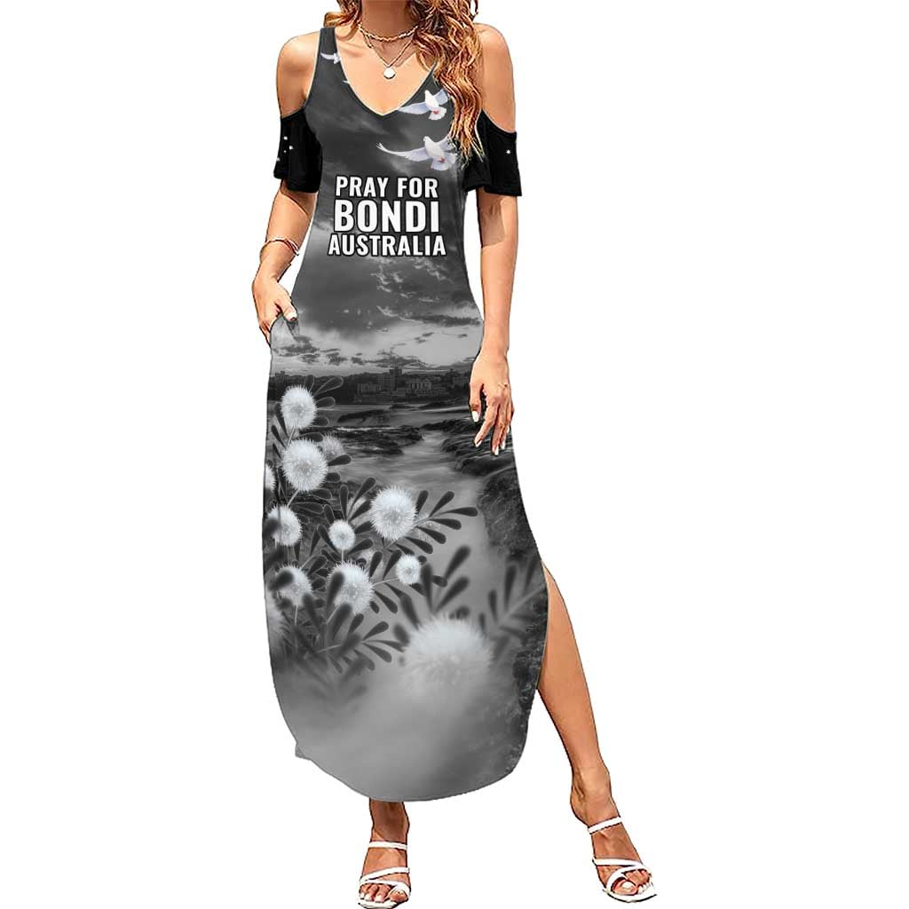 Bondi Beach Sydney Personalised Summer Maxi Dress Pray For Bondi Australia - Aussie Hoodie