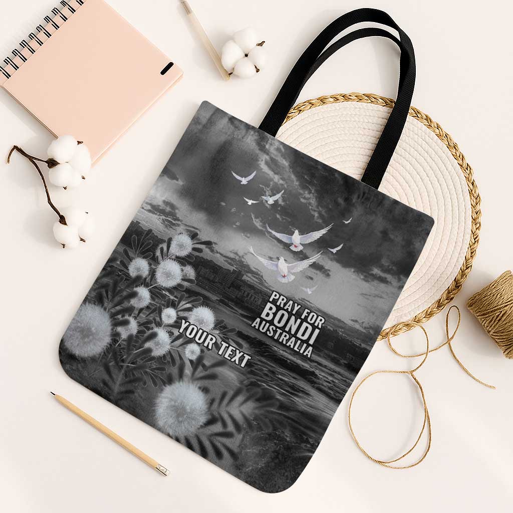 Bondi Beach Sydney Personalised Tote Bag Pray For Bondi Australia - Aussie Hoodie