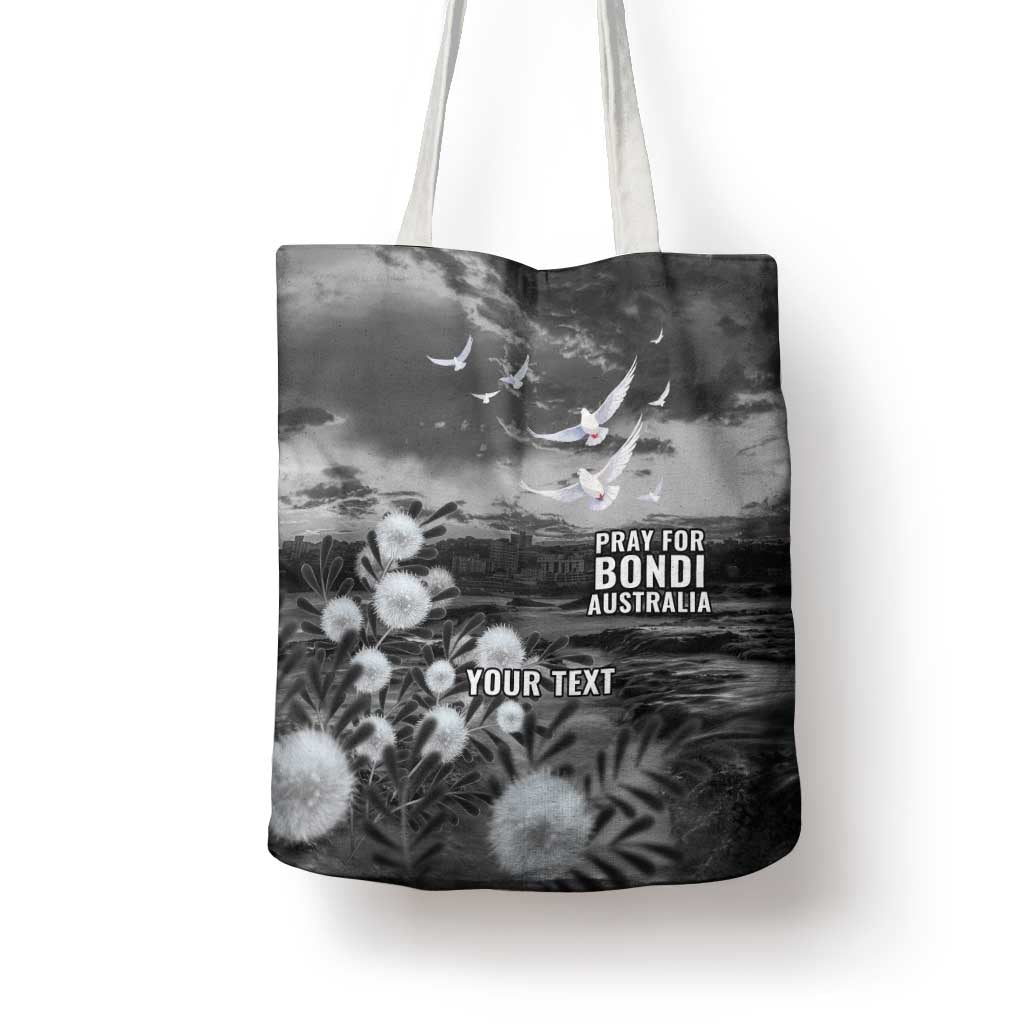 Bondi Beach Sydney Personalised Tote Bag Pray For Bondi Australia - Aussie Hoodie