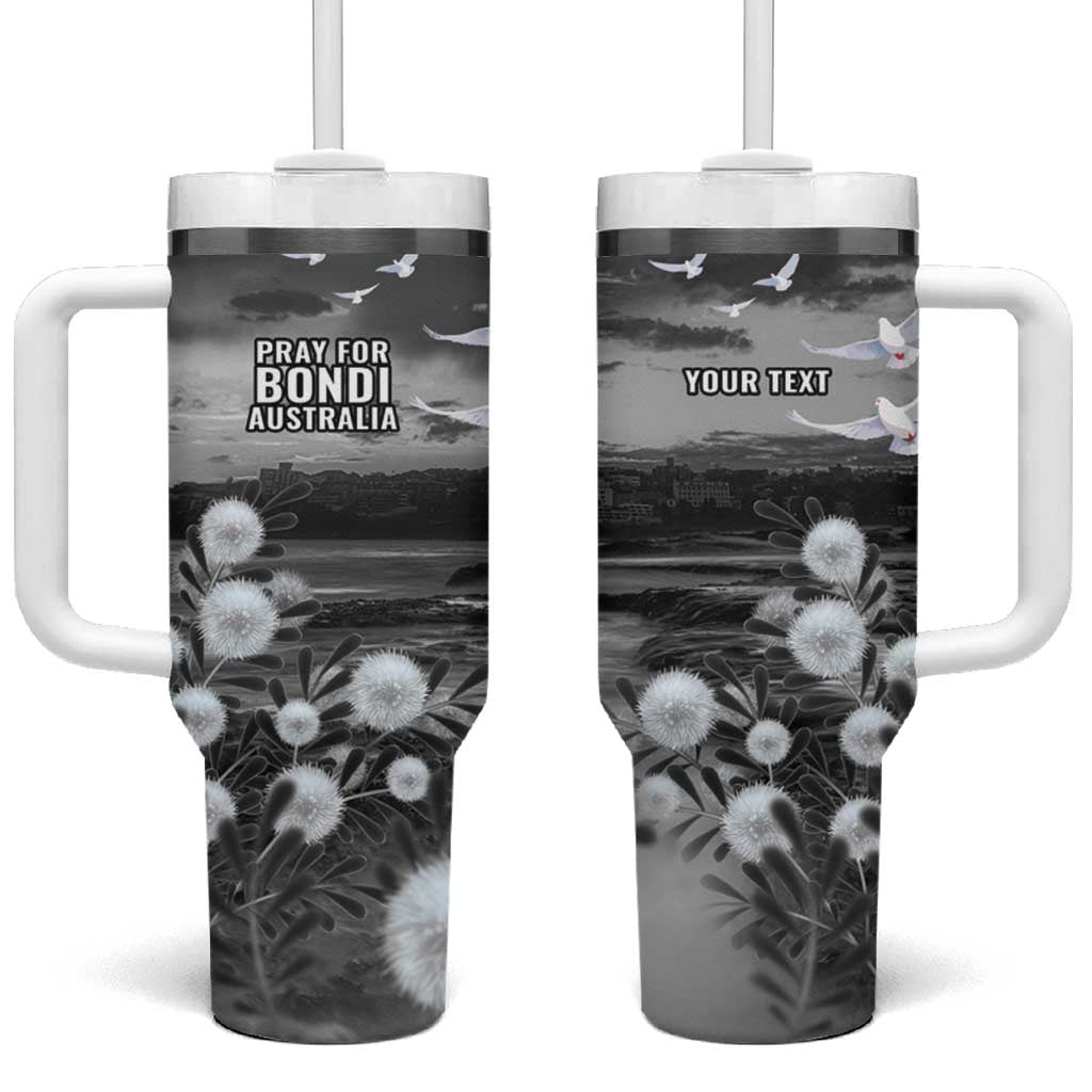 Bondi Beach Sydney Personalised Tumbler With Handle Pray For Bondi Australia - Aussie Hoodie