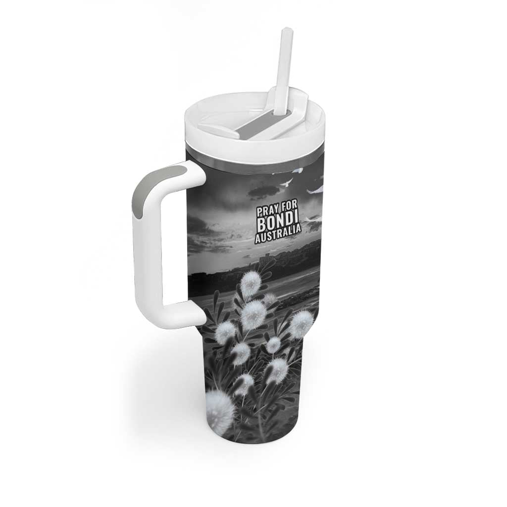 Bondi Beach Sydney Personalised Tumbler With Handle Pray For Bondi Australia - Aussie Hoodie
