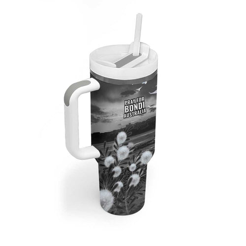 Bondi Beach Sydney Personalised Tumbler With Handle Pray For Bondi Australia - Aussie Hoodie