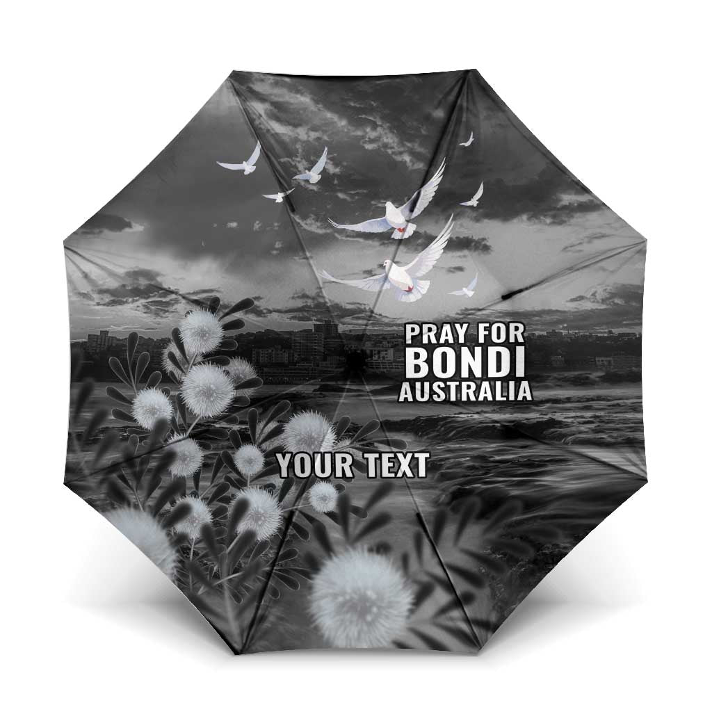 Bondi Beach Sydney Personalised Umbrella Pray For Bondi Australia - Aussie Hoodie