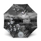 Bondi Beach Sydney Personalised Umbrella Pray For Bondi Australia - Aussie Hoodie