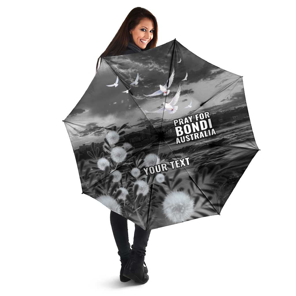 Bondi Beach Sydney Personalised Umbrella Pray For Bondi Australia - Aussie Hoodie