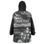 Bondi Beach Sydney Personalised Wearable Blanket Hoodie Pray For Bondi Australia - Aussie Hoodie