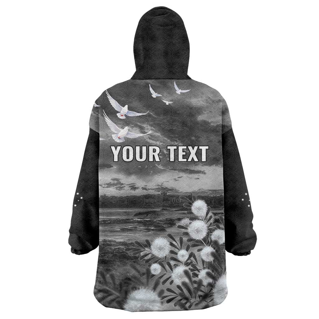 Bondi Beach Sydney Personalised Wearable Blanket Hoodie Pray For Bondi Australia - Aussie Hoodie