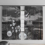 Bondi Beach Sydney Personalised Window Curtain Pray For Bondi Australia - Aussie Hoodie