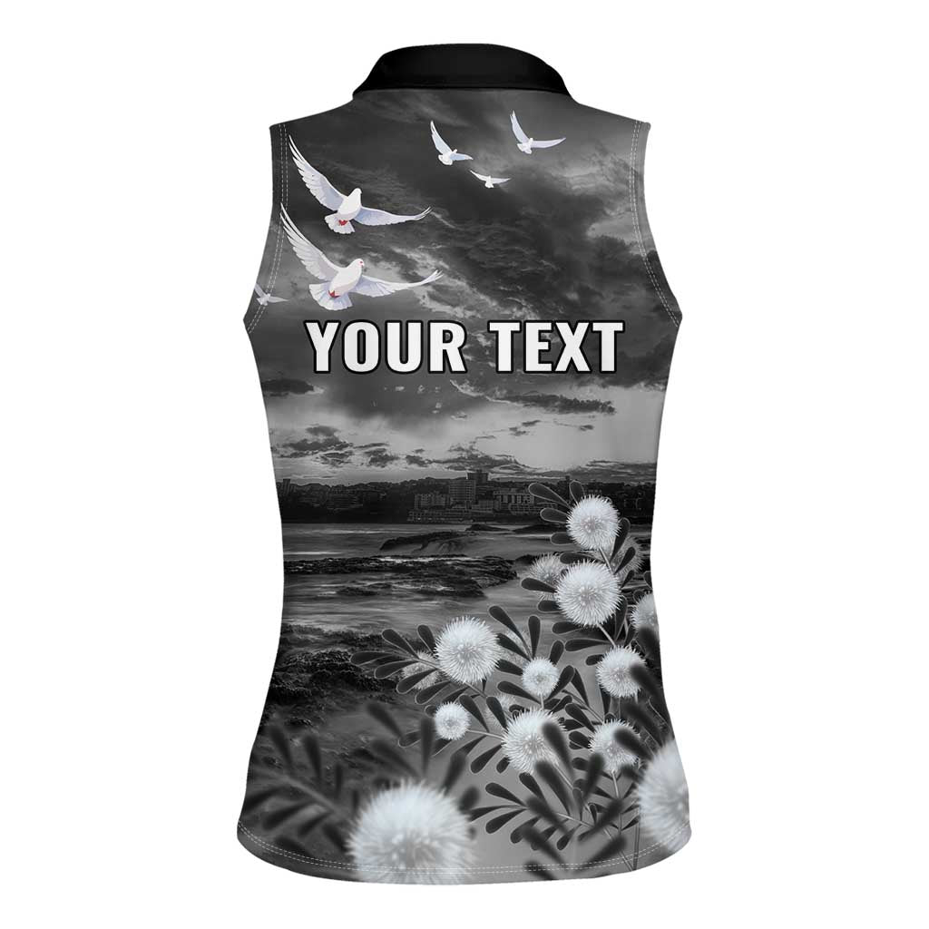 Bondi Beach Sydney Personalised Women Sleeveless Polo Shirt Pray For Bondi Australia - Aussie Hoodie