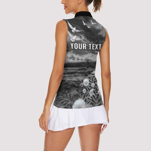 Bondi Beach Sydney Personalised Women Sleeveless Polo Shirt Pray For Bondi Australia - Aussie Hoodie