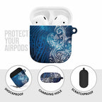 Matariki Galaxy AirPods Case Maori Taniko Pattern