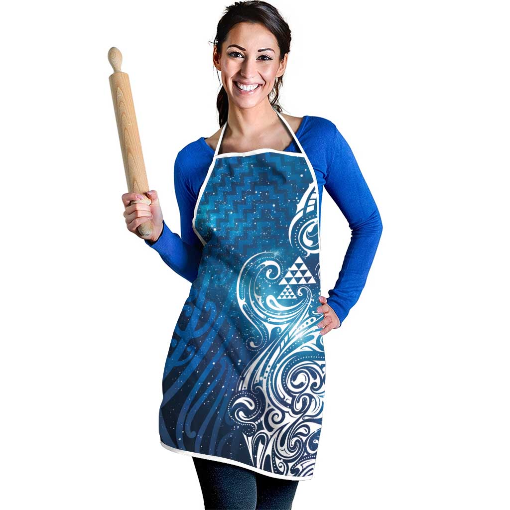 Matariki Galaxy Apron Maori Taniko Pattern