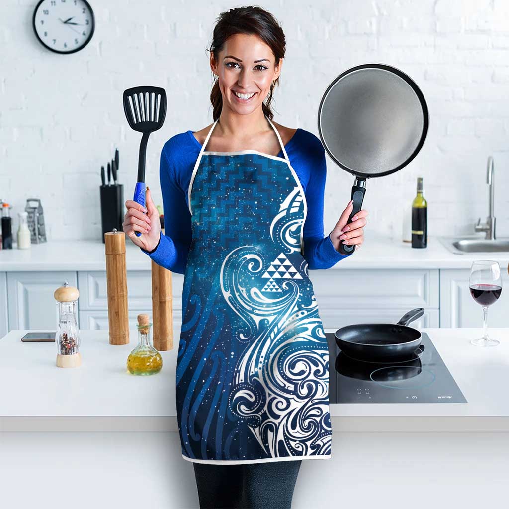 Matariki Galaxy Apron Maori Taniko Pattern