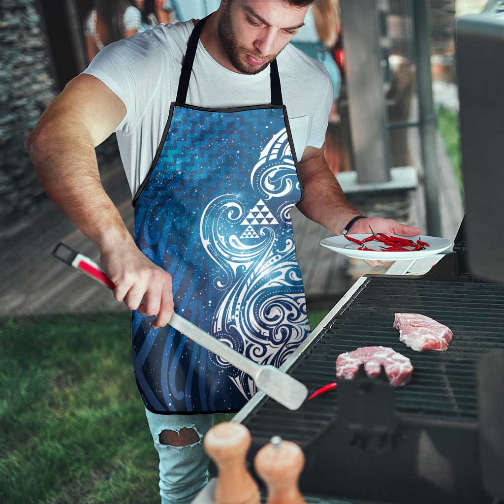 Matariki Galaxy Apron Maori Taniko Pattern