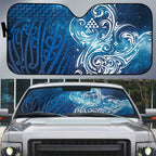 Matariki Galaxy Auto Sun Shade Maori Taniko Pattern