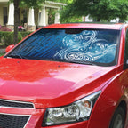 Matariki Galaxy Auto Sun Shade Maori Taniko Pattern