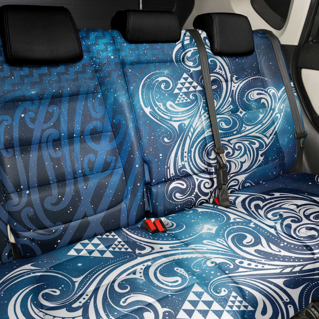 Matariki Galaxy Back Car Seat Cover Maori Taniko Pattern
