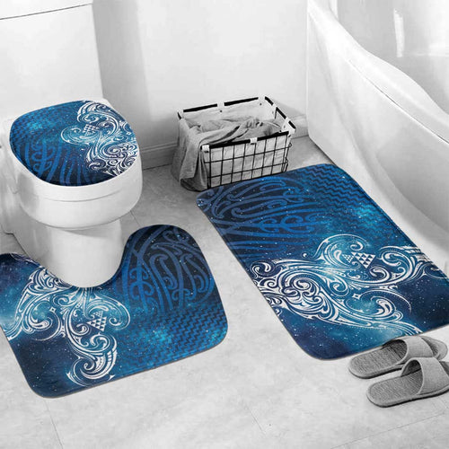 Matariki Galaxy Bathroom Set Maori Taniko Pattern