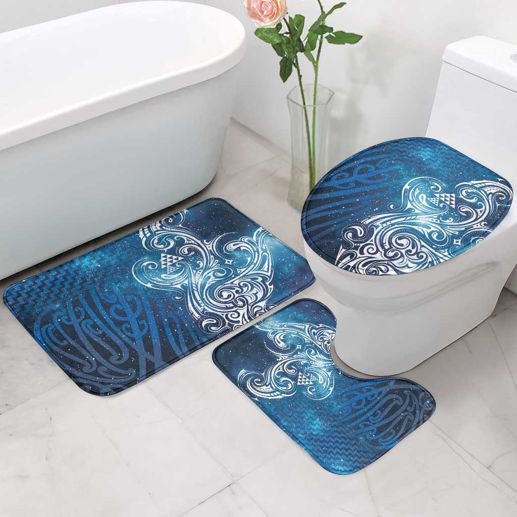 Matariki Galaxy Bathroom Set Maori Taniko Pattern