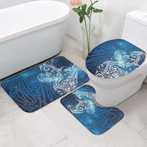 Matariki Galaxy Bathroom Set Maori Taniko Pattern