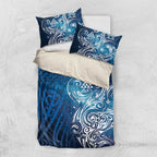 Matariki Galaxy Bedding Set Maori Taniko Pattern