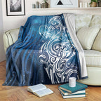 Matariki Galaxy Blanket Maori Taniko Pattern