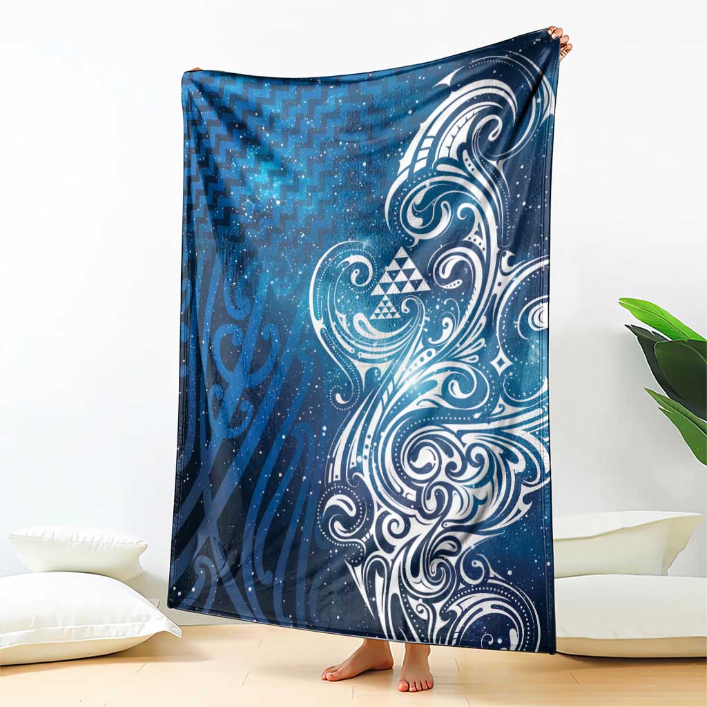 Matariki Galaxy Blanket Maori Taniko Pattern