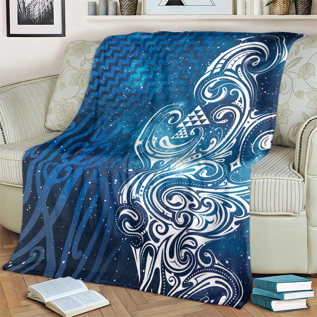 Matariki Galaxy Blanket Maori Taniko Pattern