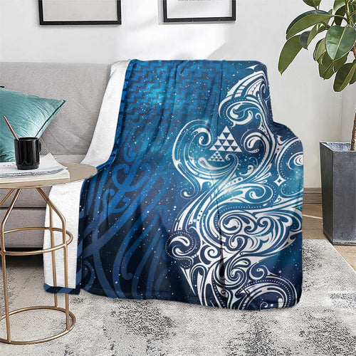 Matariki Galaxy Blanket Maori Taniko Pattern