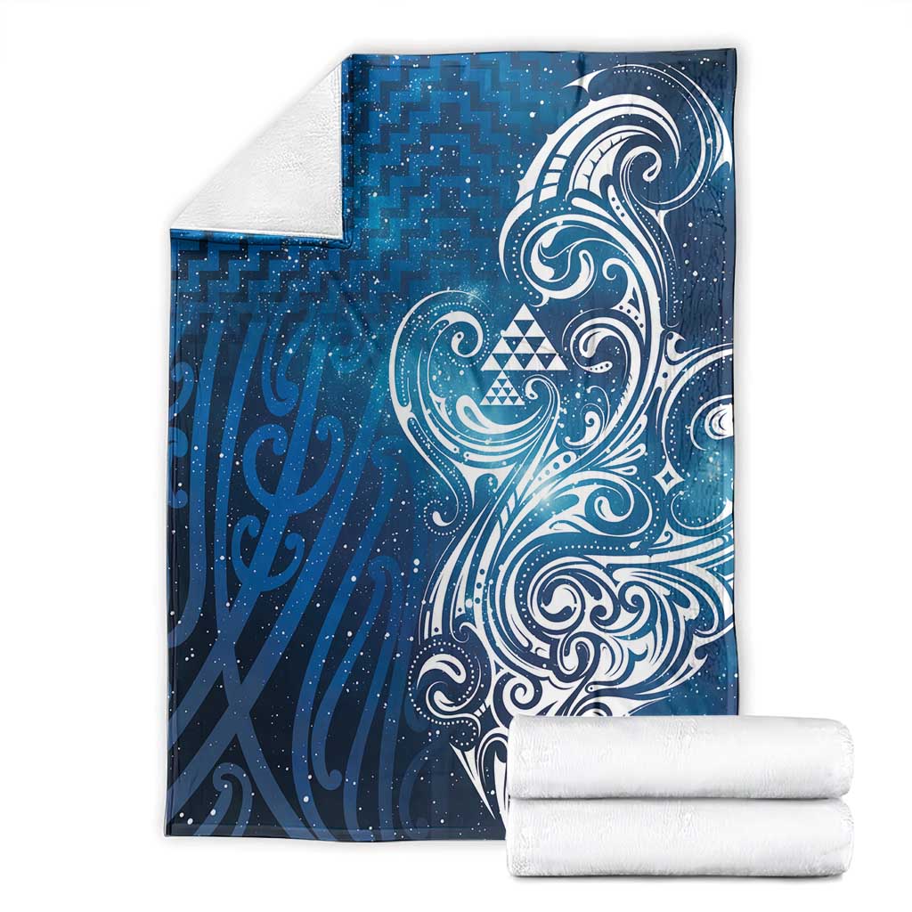 Matariki Galaxy Blanket Maori Taniko Pattern