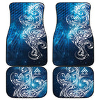 Matariki Galaxy Car Mats Maori Taniko Pattern