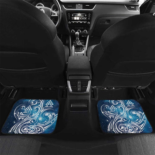 Matariki Galaxy Car Mats Maori Taniko Pattern
