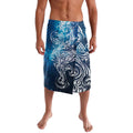 Matariki Galaxy Lavalava Maori Taniko Pattern