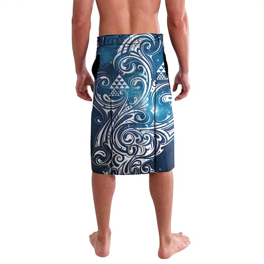 Matariki Galaxy Lavalava Maori Taniko Pattern