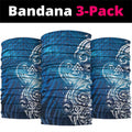Matariki Galaxy Neck Gaiter Maori Taniko Pattern