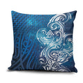 Matariki Galaxy Pillow Cover Maori Taniko Pattern