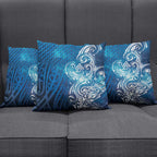 Matariki Galaxy Pillow Cover Maori Taniko Pattern