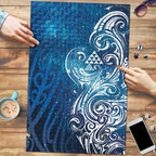Matariki Galaxy Puzzle Maori Taniko Pattern