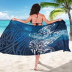 Matariki Galaxy Sarong Maori Taniko Pattern