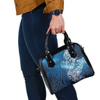 Matariki Galaxy Shoulder Handbag Maori Taniko Pattern
