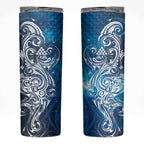 Matariki Galaxy Skinny Tumbler Maori Taniko Pattern