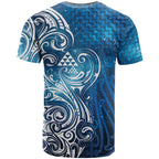 Matariki Galaxy T Shirt Maori Taniko Pattern
